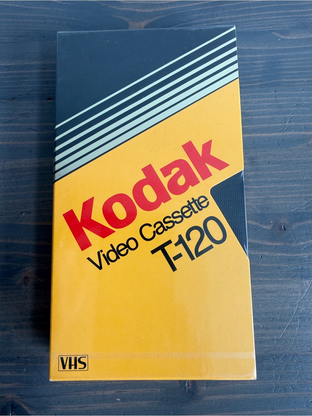 Vintage unopened Kodak VHS tape